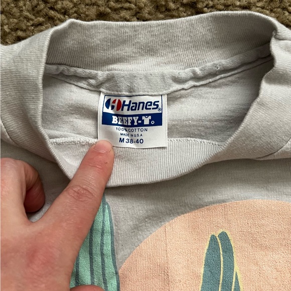 Vintage Cactus Desert Beverly Jaeger “Temptation” Limited Edition Tee - Santa Fe - Picture 4 of 8